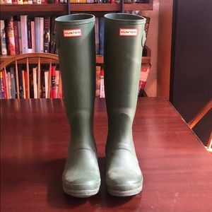 Womens Hunter Size 39 Original Tall Rain Boots